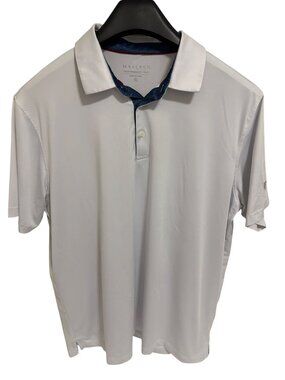 Maelreg Performance Polo Mens Short Sleeve Golf Shirt Size XL